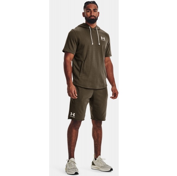 Шорти Under Armour UA RIVAL TERRY SHORT 1361631-361 р. XL зелений