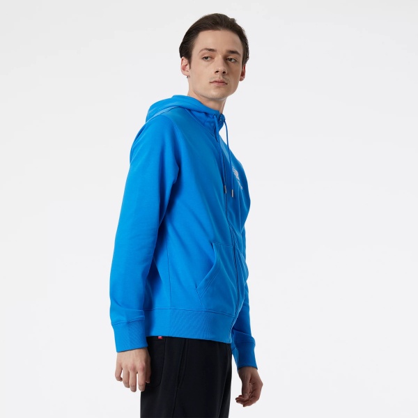 Куртка New Balance MJ03558SBU р.S голубой