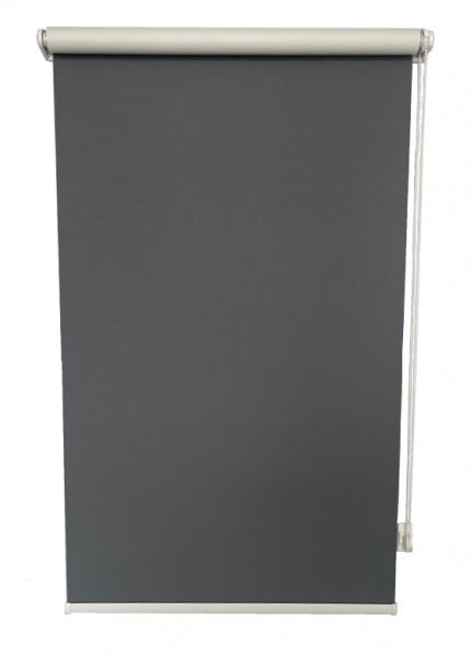 Ролета термо (blackout) Gardinia Севілія 61,5x185 см темно-сіра 