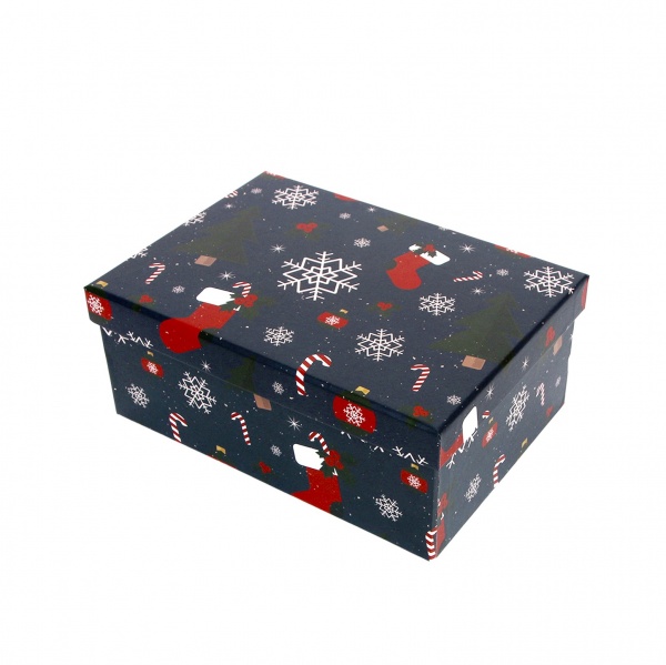 Коробка подарочная с носочками 31х23 см 1110230307