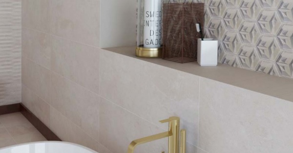 Плитка TABRIZ TILE Tucsan Blanco Relief 80x80 