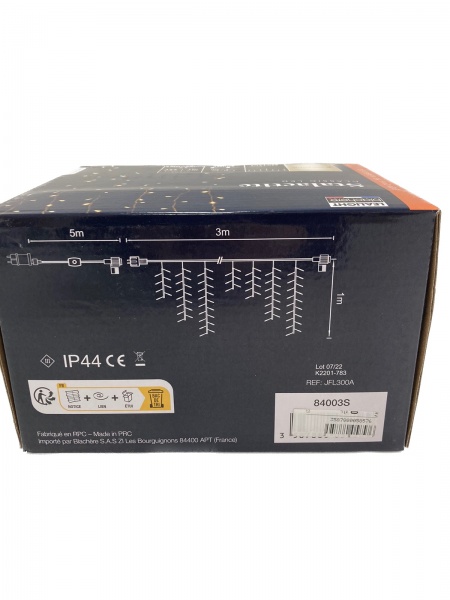 Электрогирлянда светодиодная Blachere Бахрома светодиодная (LED) 230 ламп 3 м 