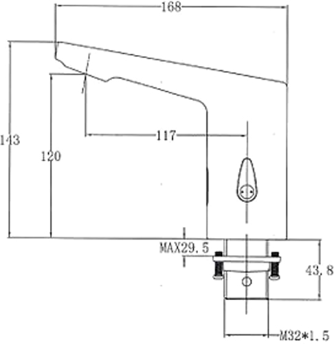 Смеситель для умывальника Koller Pool Trend Electra TR0200IR