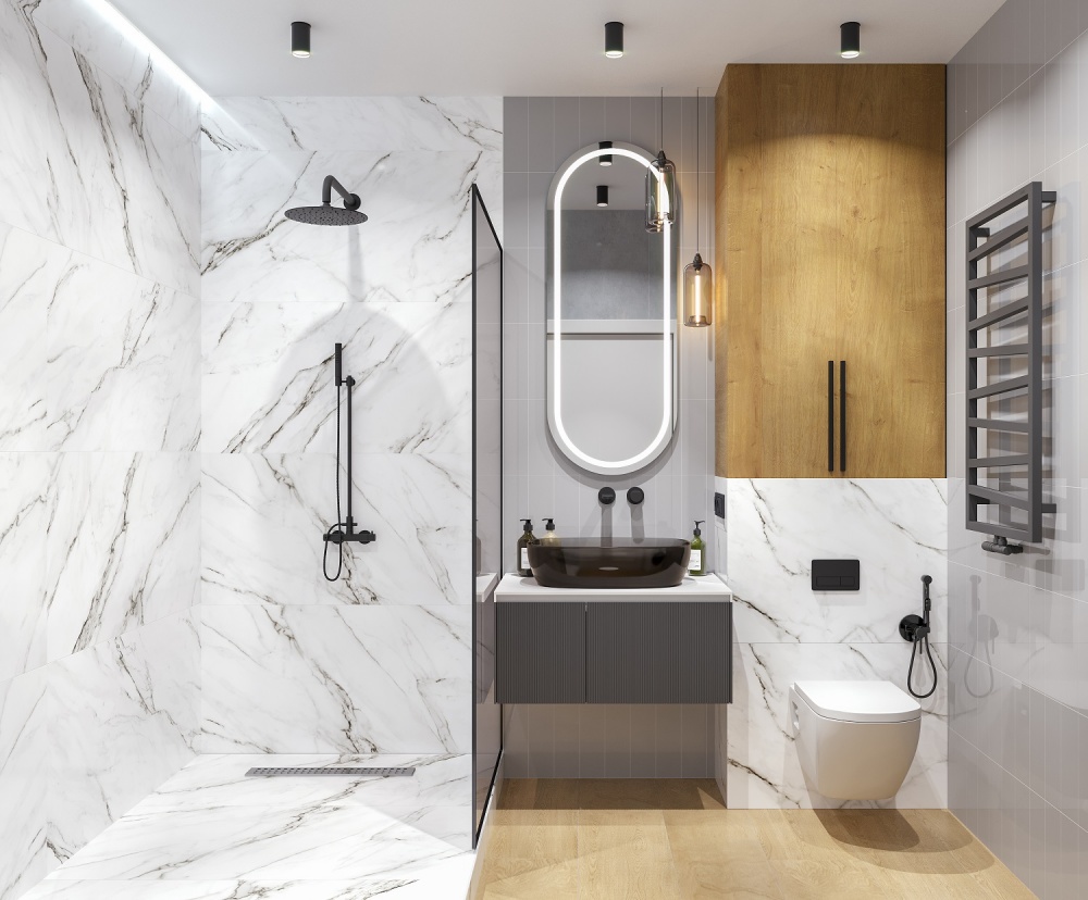 Плитка Golden Tile Marmo Roma white MR0980 120x60 см