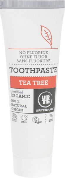 Зубна паста Urtekram Чайне дерево органічна 75 мл