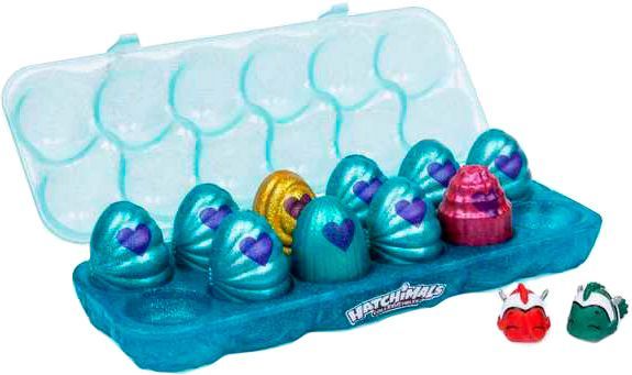 Игровой набор Spin Master Hatchimals: коллекционный кейс из 12 фигурок в яйцах (сезон 5) 