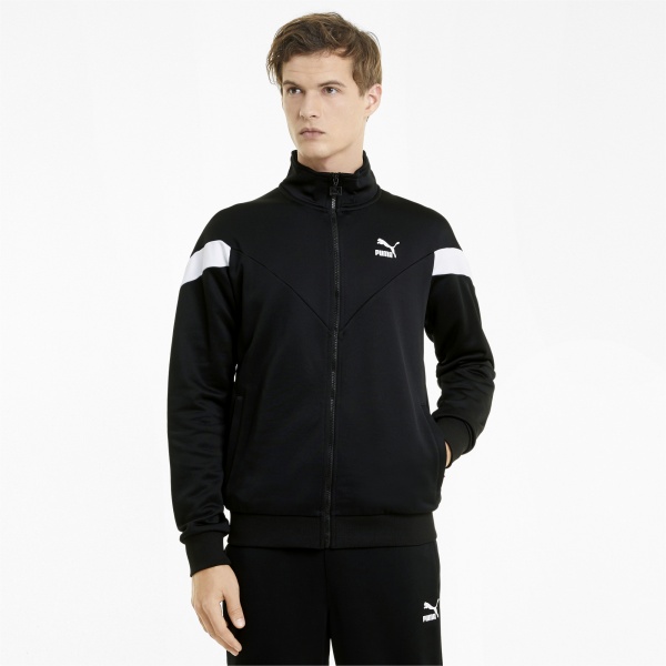 Джемпер Puma Iconic MCS Track Jacket PT 53010201 р. M черный