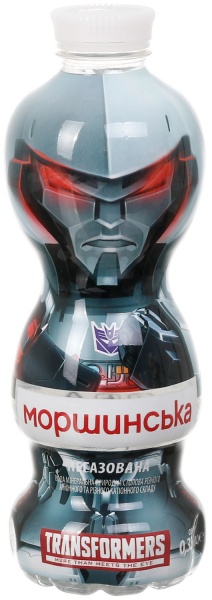 Вода Моршинська негазированная Трансформеры 0.33 л