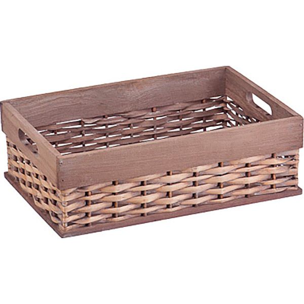 Ящик для хранения Handy Home дерево темное 120x350x240 мм