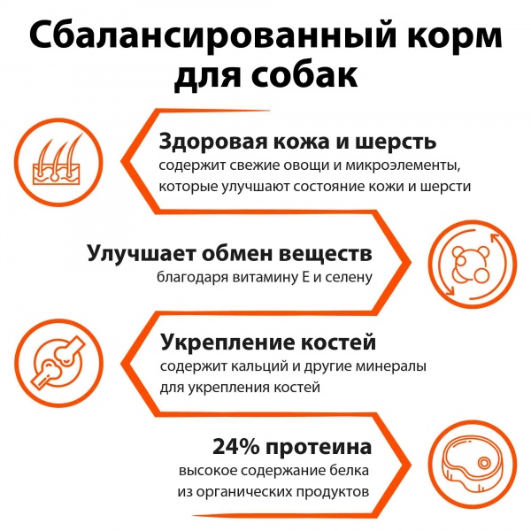 Корм сухий для усіх порід German Shephy Silver Geflugel свійська птиця 10 кг