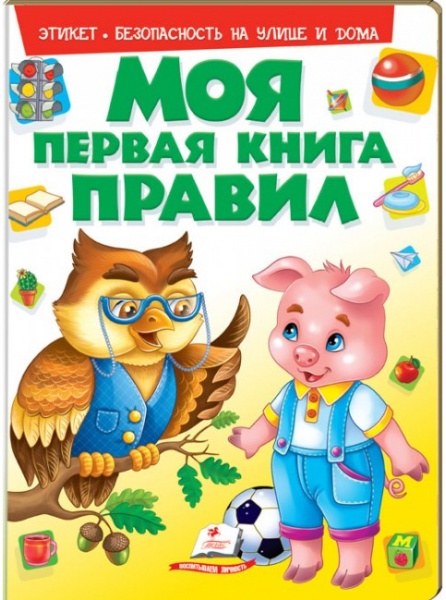 Книга «Моя первая книга. ПРАВИЛ» 978-966-913-852-1