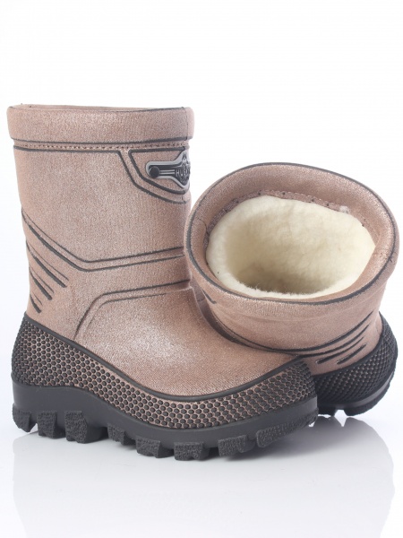 Сапоги зимние для девочек Alisa Line Husky размер 31 золотистый 