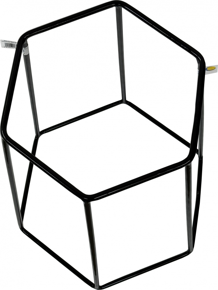 Подставка для вазонов d-220 HEXAGON 450х370 мм черный