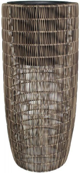 Кашпо Engard з штучного ротанга HA-04 фігурний 146 л коричнево-бежевий 