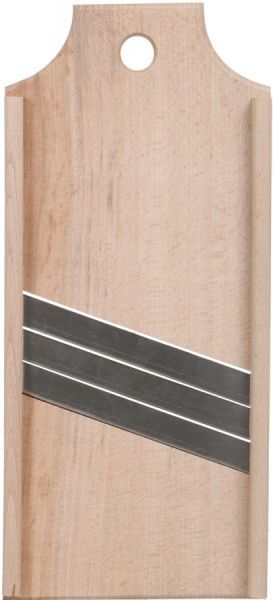 Шинковка Люкс 48x20 см на 3 лезвия дерево WoodSteel