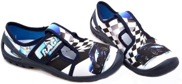 Туфли 3F р.34 серый с белым 4Rx3/5 