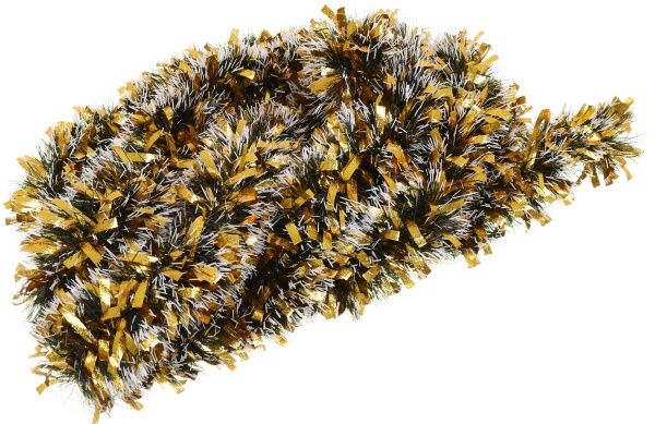 Дождик новогодний элит 7 3 м золотой/красный/белый/серебристый