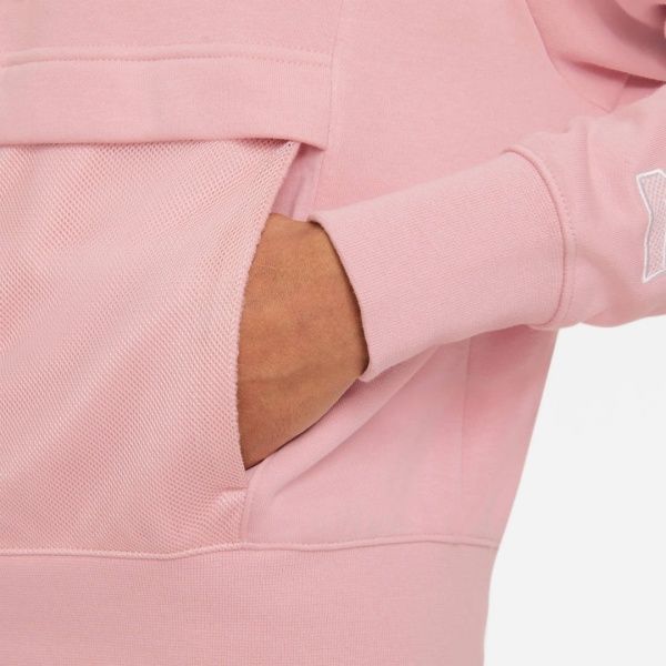 Джемпер Nike W NSW AIR FZ TOP FLC CZ8618-630 р. XS світло-рожевий