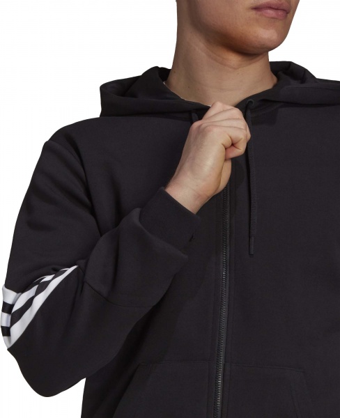 Джемпер Adidas M FI 3S FZ GR4086 р. L чорний