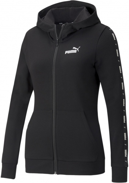 Джемпер Puma POWER Full-Zip Hoodie 84711901 р. L черный