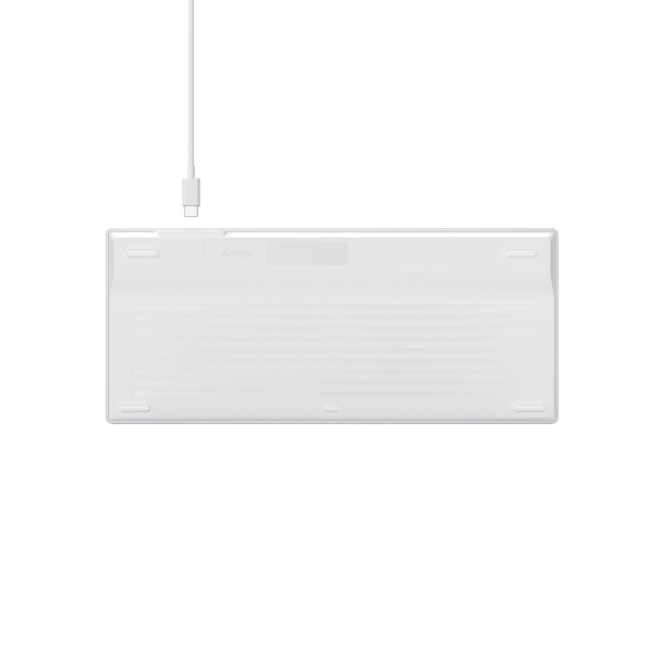 Клавіатура A4Tech (FX61 USB (White)) з ножичним перемикачем Fstyler white 