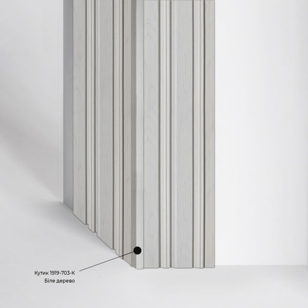 Уголок MARCO decor 1919-703-К белое дерево 19х19х2900 мм