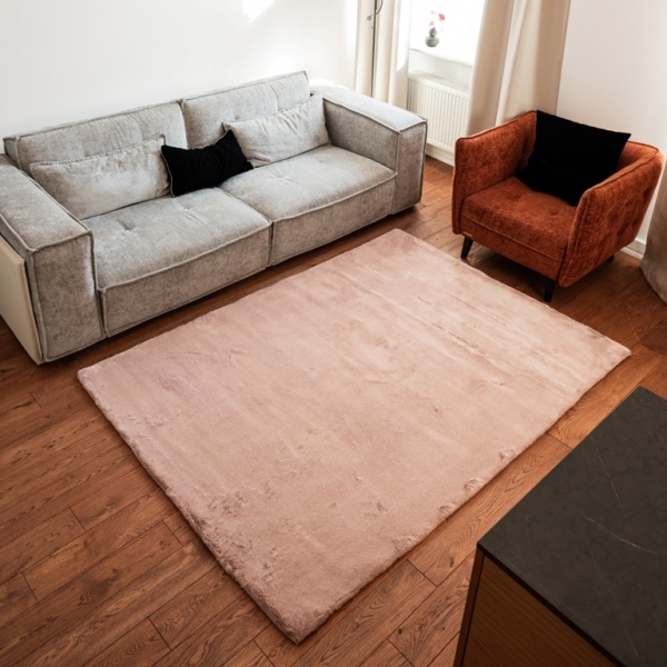 Килимок Dariana Rabbit Melange 160x220 см pink 