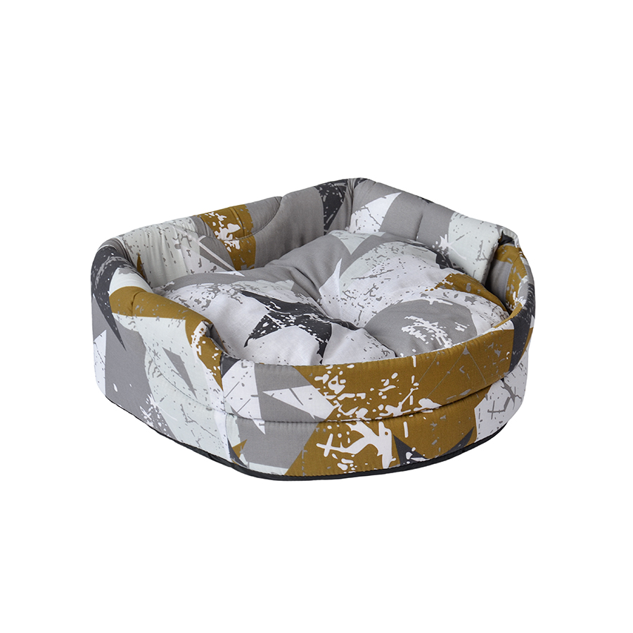 Лежак 10 центів для Джека Ікукване зірки сірі та коричневі