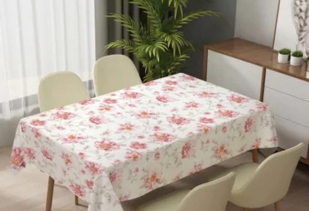 Скатерть Прованс PW363-R1261-1-2 137x100 см белый Dariana