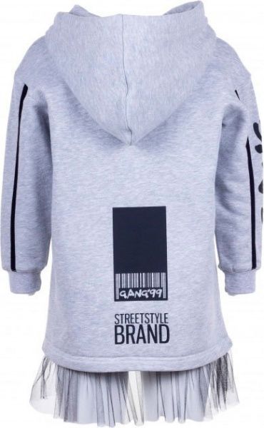 Худи Gang р.134 серый 19G065-7-2611 