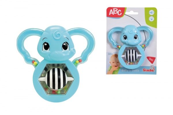 Брязкальце Simba Слоник з кулькою 15 см