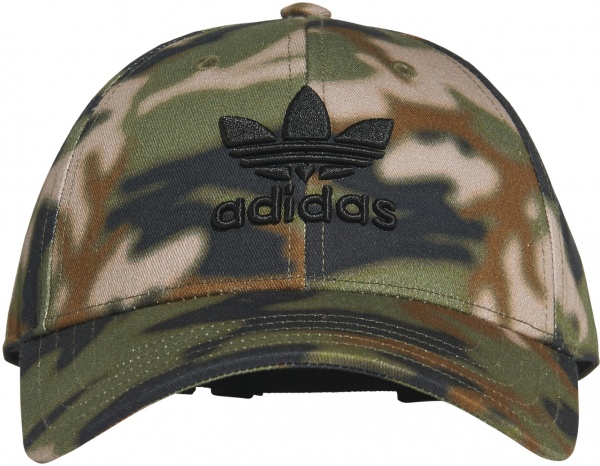 Кепка Adidas CAMO BBALL CAP GN2286 OSFM разноцветный