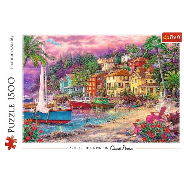 Пазлы Trefl На золотых берегах 1500 элементов 6336334