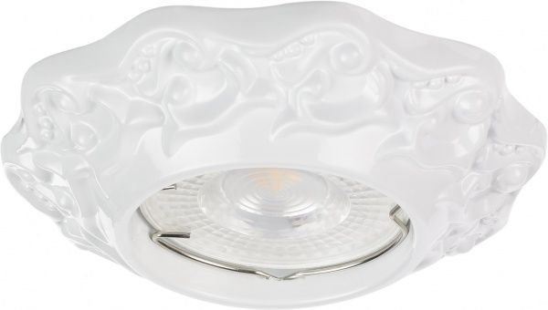 Светильник точечный LightMaster GU5.3 белый DL6241 білий 