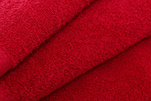 Рушник махровий Mina 50x90 см бордовий 