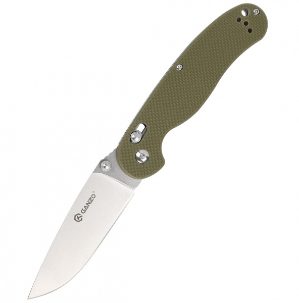 Нож складной Ganzo , зеленый (D2 сталь) D727M-GR