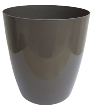 Кашпо пластиковое Амели 26 круглый 11 л капучино