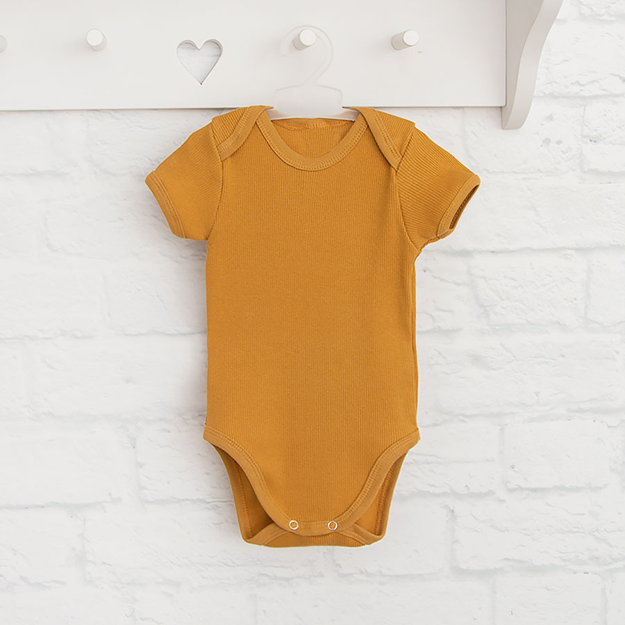 Боди для мальчика Blanka р.92 горчичный 110486