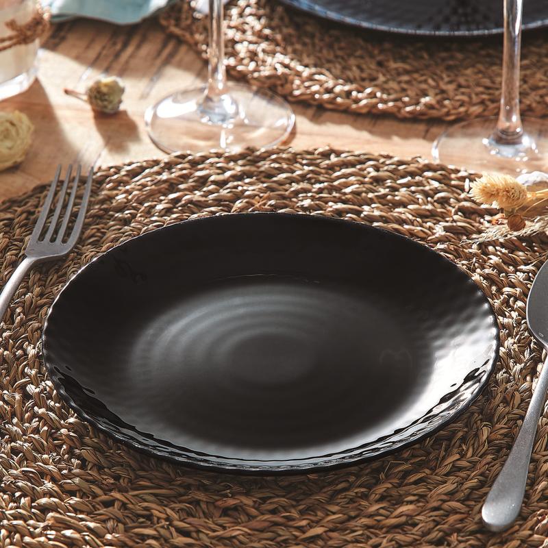 Тарелка обеденная Luminarc Pampille Black 25 см Q4618