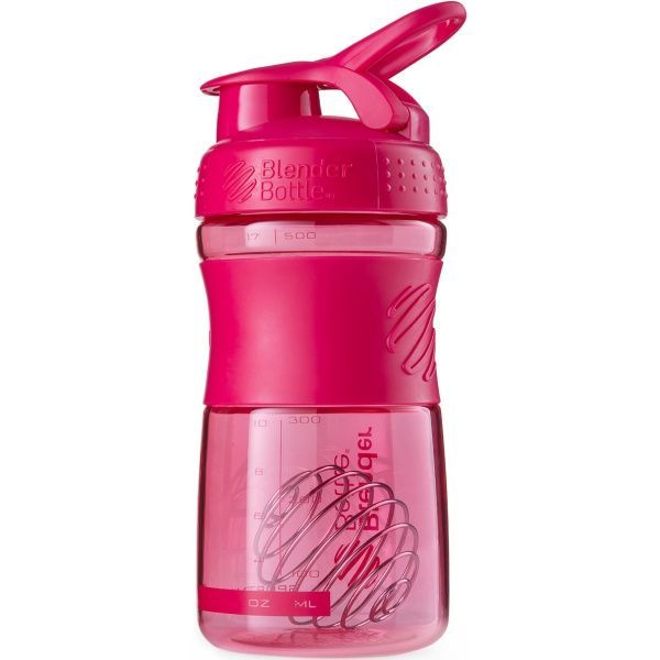 Шейкер Sport Mixer 590 мл pink Blender Bottle — фото 1