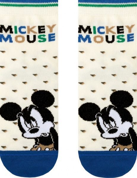 Шкарпетки дитячі Conte-Kids Disney Міккі Маус 349 17С-126СПМ р.18 капучино з малюнком 