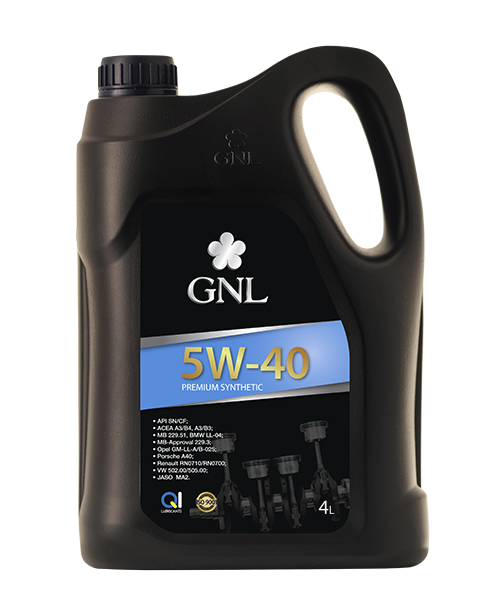 Моторное масло GNL Synthetic API SN/CF 5W-40 4 л (60168004)