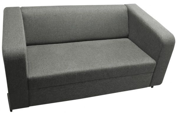 Диван прямой M3 Ambrella 84 жаккард светло-серый 1300x780x660 мм