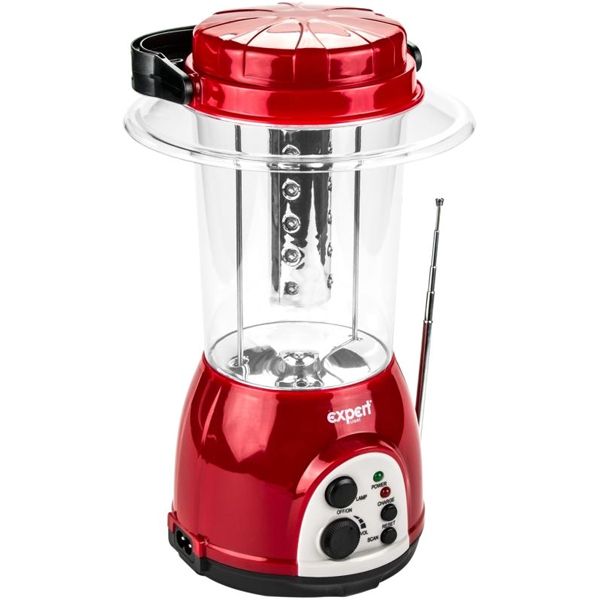 Фонарь Expert Light EKND-CL007-24LEDb з FM тюнером