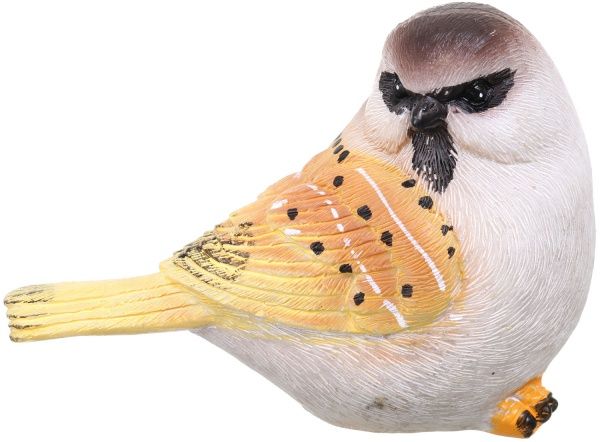 Декоративная фигура желтая птичка 135x75x75 мм