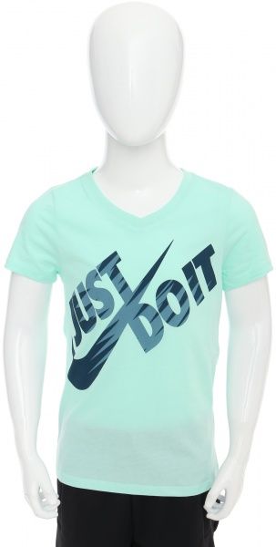 Футболка Nike G NSW TEE V ZIG ZAG JDI 862587-381 S зелений