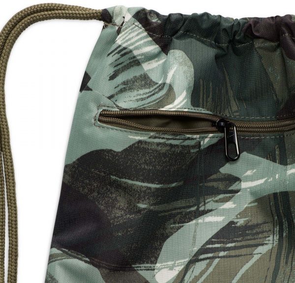 Сумка Nike BRASILIA 9.5 DQ5239-222 черный с зеленым 