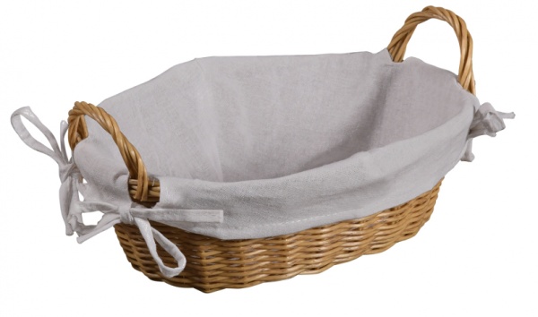 Корзинка плетеная Kesper для хлеба с ручками 32х23x10 см 