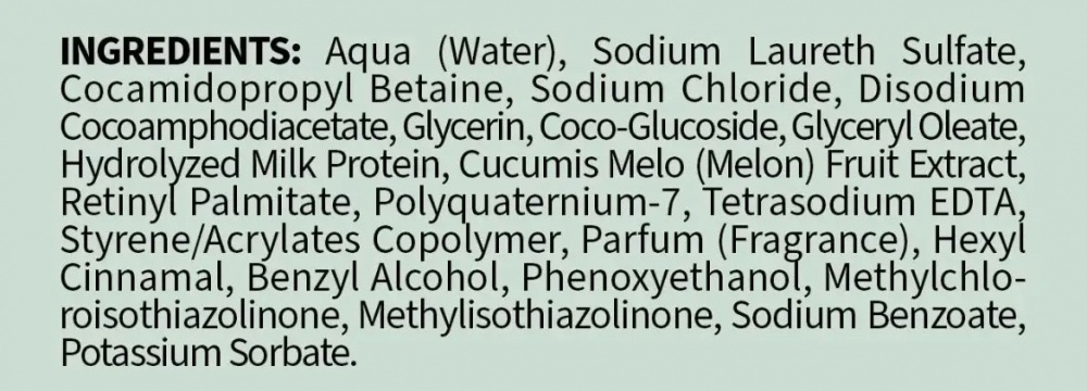 Гель для душа DICORA Urban Fit Молоко и диня 825 мл