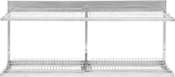 Сушилка для посуды производственная Tehma 1200x325x510 мм нержавеющая сталь